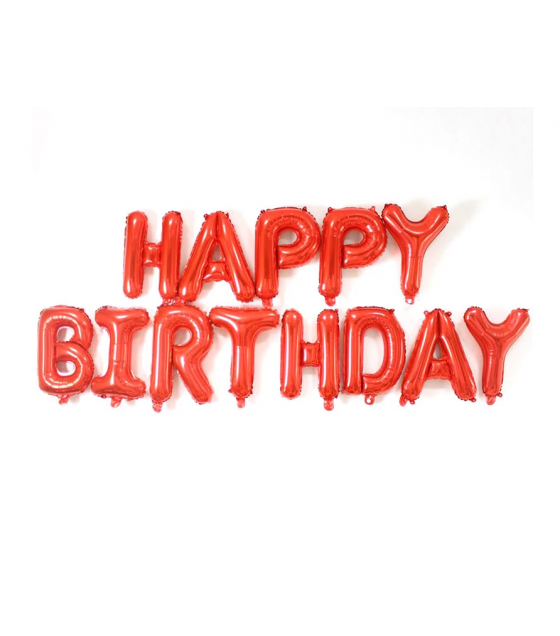 PS039 - 16 inch happy birthday letter Balloons